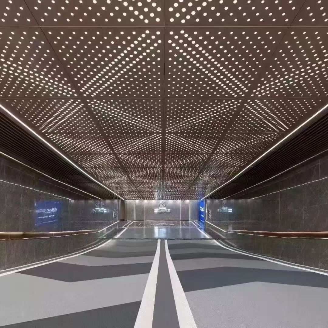 临汾市室内吊顶勾搭板铝单板空调罩 - 一站式服务